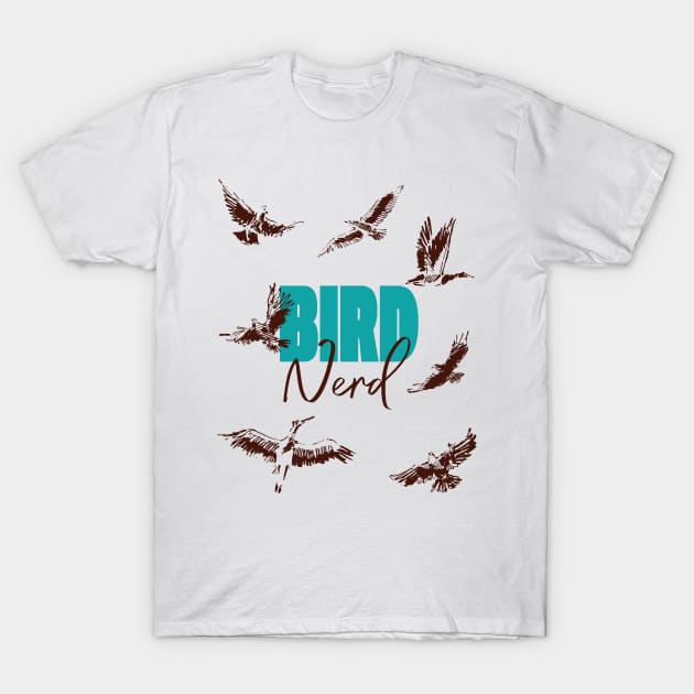 Bird Nerd T-Shirt by Lunomerchedes